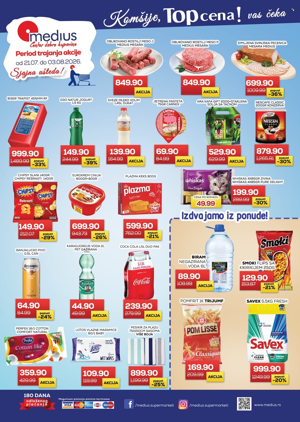 Medius katalog - 21.07.2026 - 03.08.2026. Stranica 1