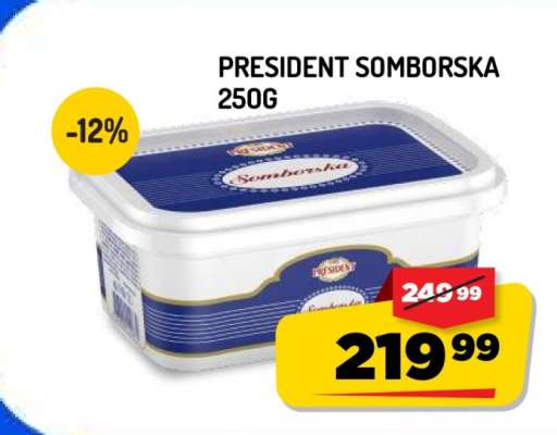 President Somborska 250g