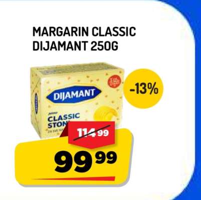 Margarin classic Dijamant 250g