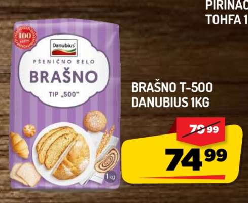 BRASNO T-500 DANUBIUS 1KG