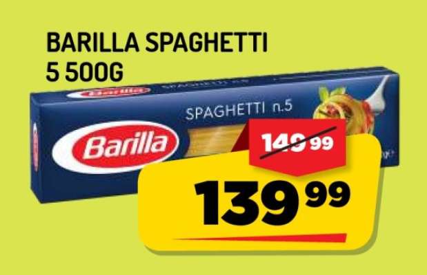 BARILLA SPAGHETTI 5 500g