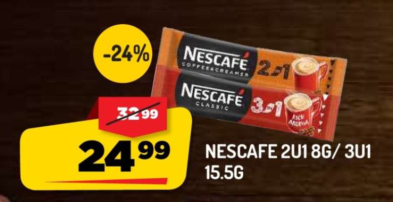 NESCAFE 2U1 8G/ 3U1 15.5G