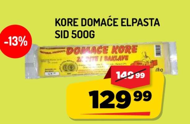 KORE DOMAĆE ELPASTA SID 500G
