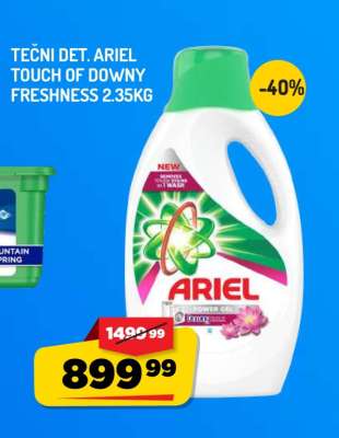 Tečni det. Ariel Touch of Downy Freshness 2.35kg