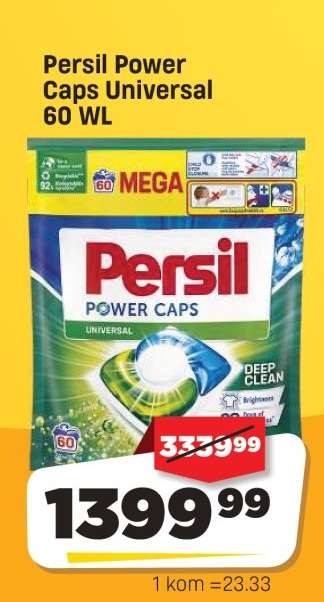Persil Power Caps Universal 60 WL