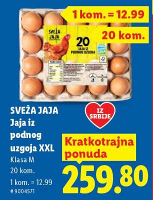 SVEŽA JAJA