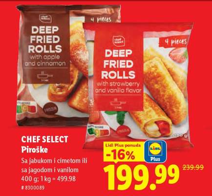 CHEF SELECT Piroške