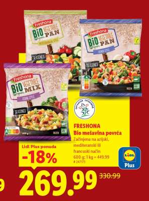 Freshona Bio mešavina povrća