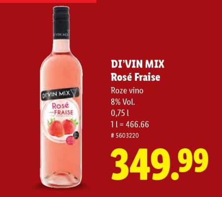 Di'Vin Mix Rosé Fraise