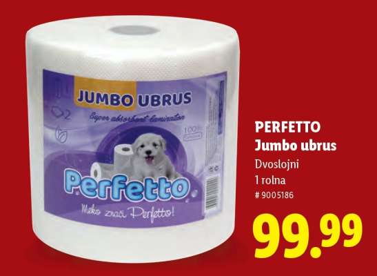 Perfetto Jumbo ubrus