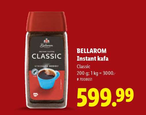 Bellarom Instant kafa