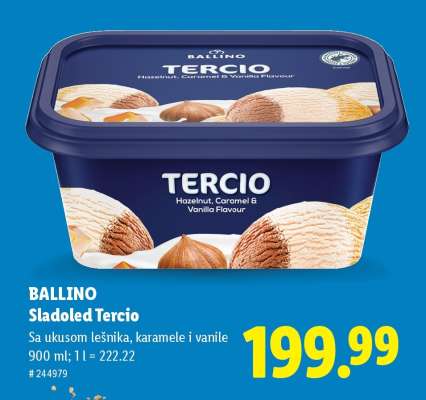 Ballino Sladoled Tercio
