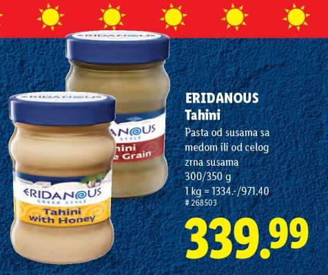 Eridanous Tahini