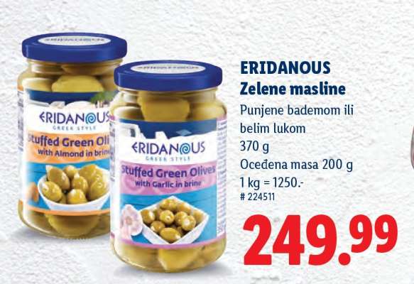 Eridanous Zelene masline