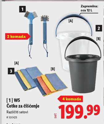 W5 Četke za čišćenje