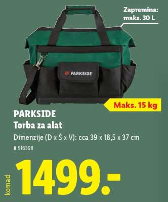 PARKSIDE Torba za alat