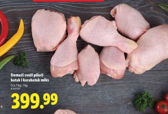 Domácí svěží pilecí batak i karabatak miks