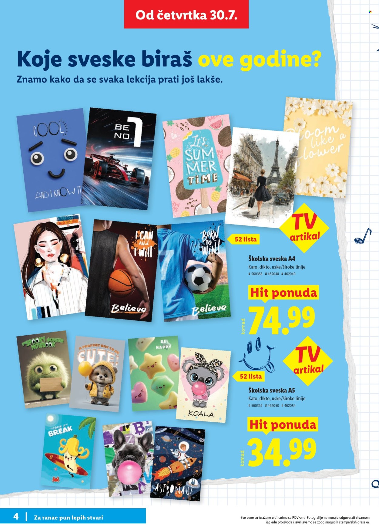 Lidl katalog. Stranica 4