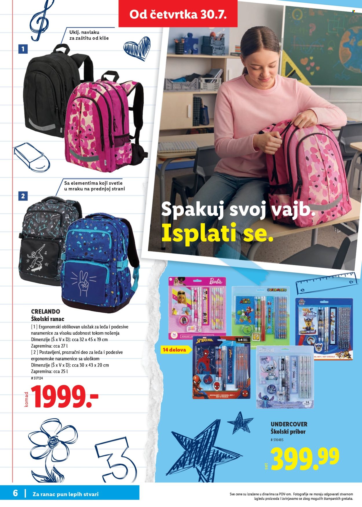 Lidl katalog. Stranica 6