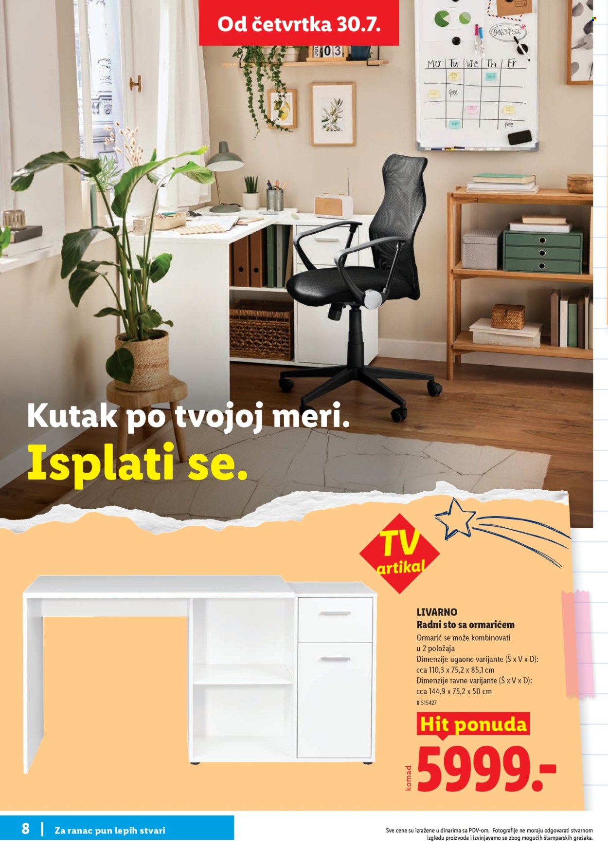 Lidl katalog. Stranica 8