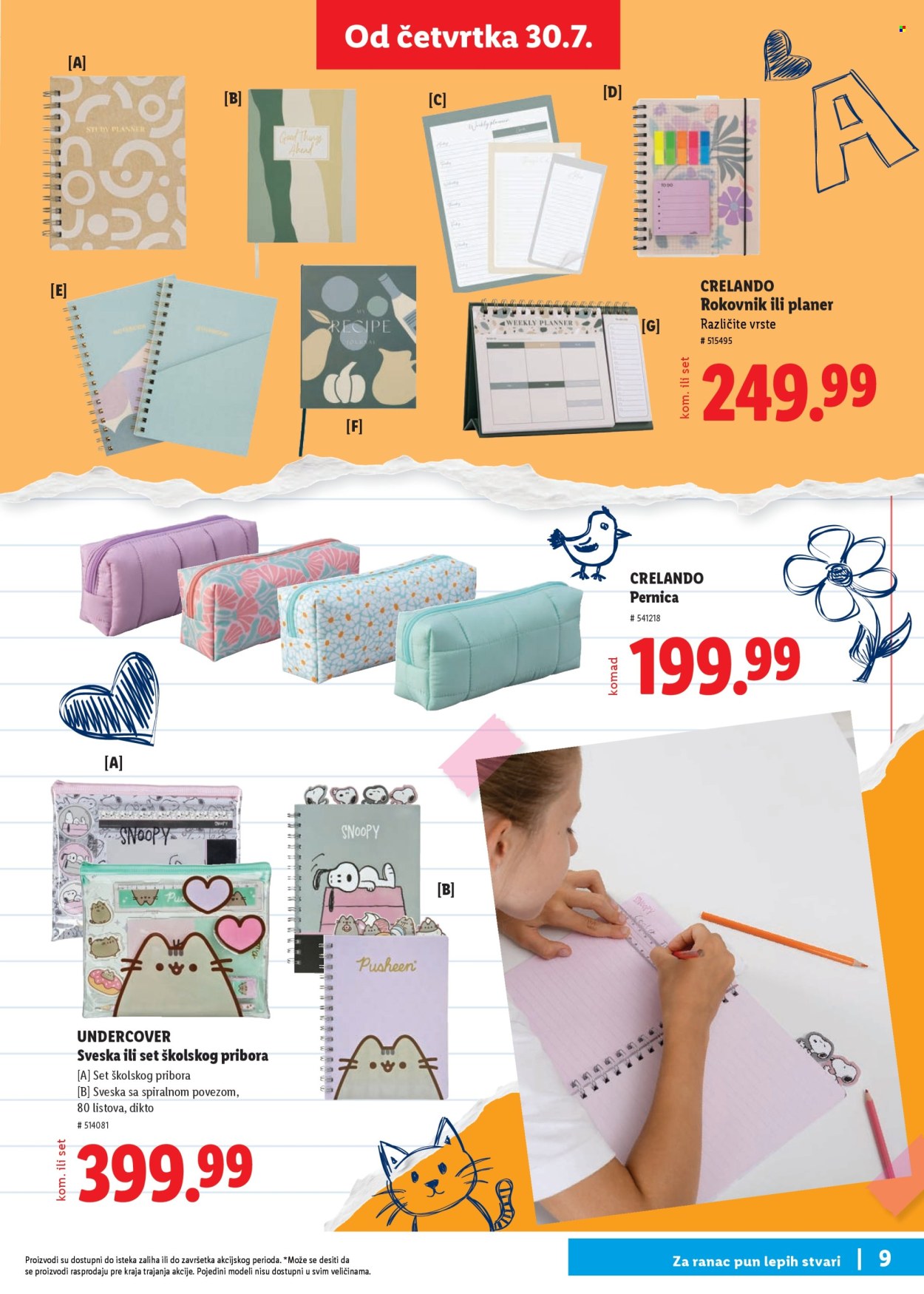 Lidl katalog. Stranica 9