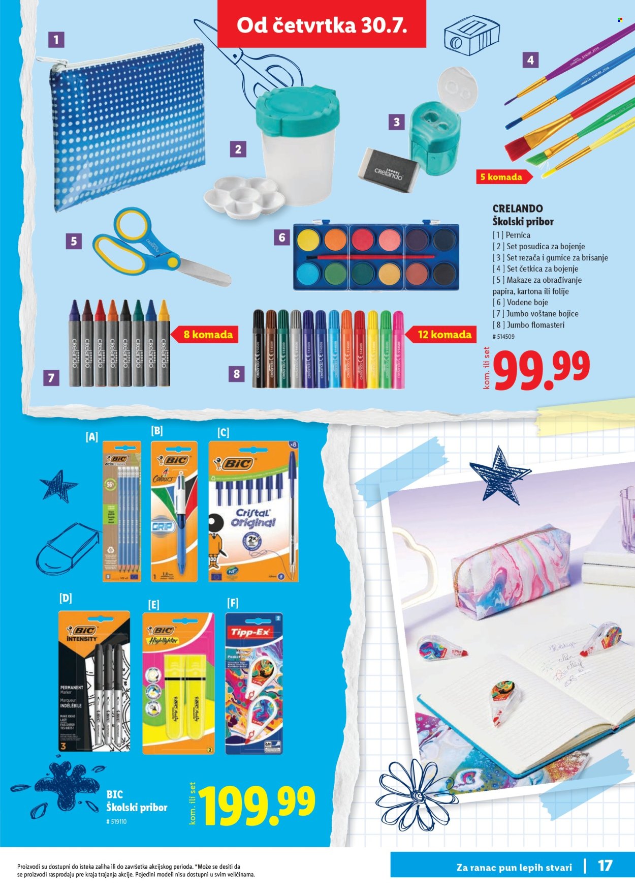 Lidl katalog. Stranica 17