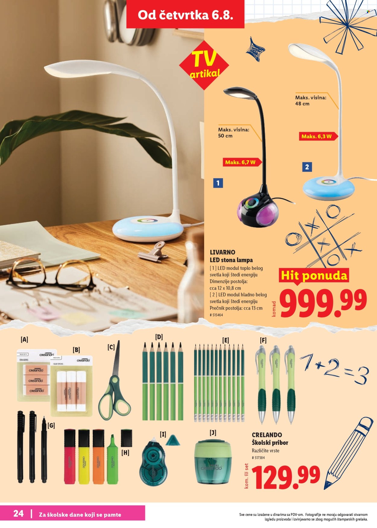 Lidl katalog. Stranica 24