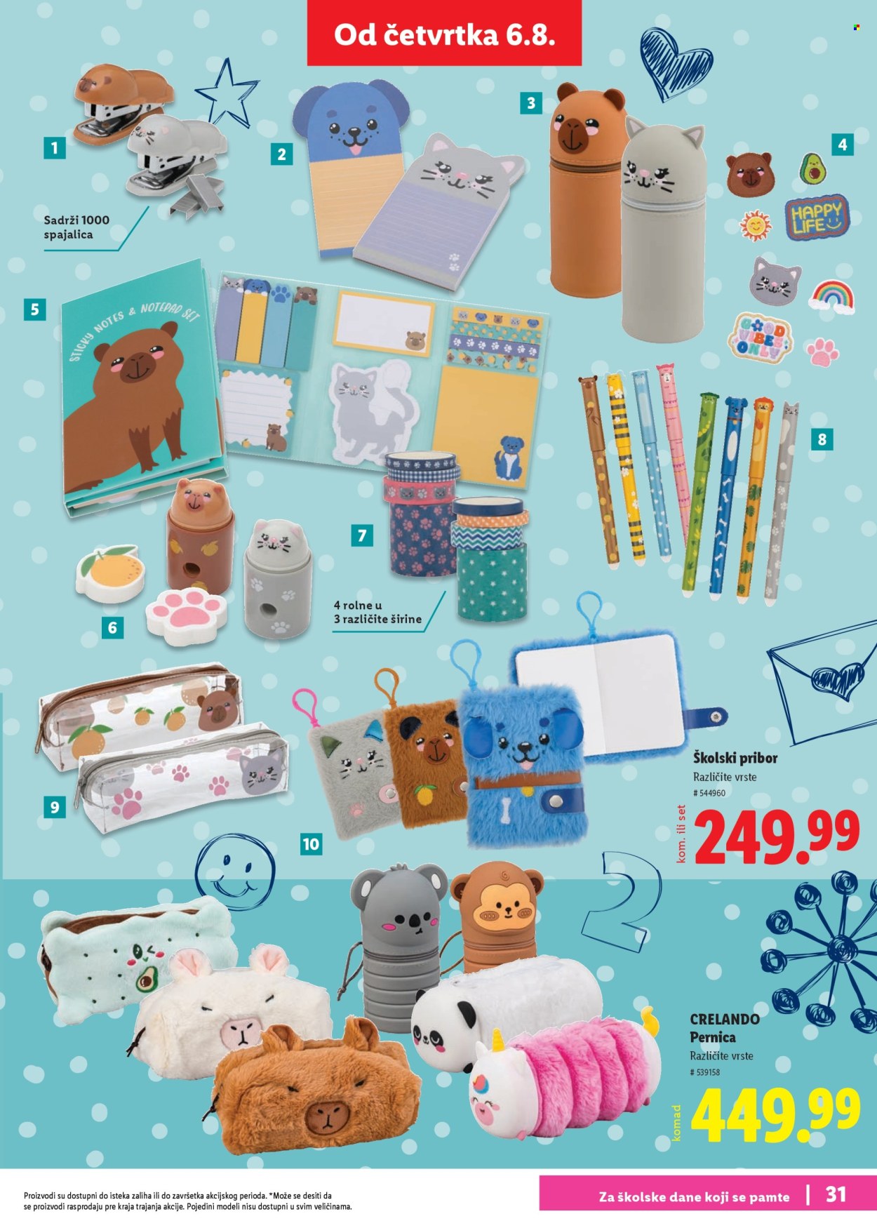 Lidl katalog. Stranica 31