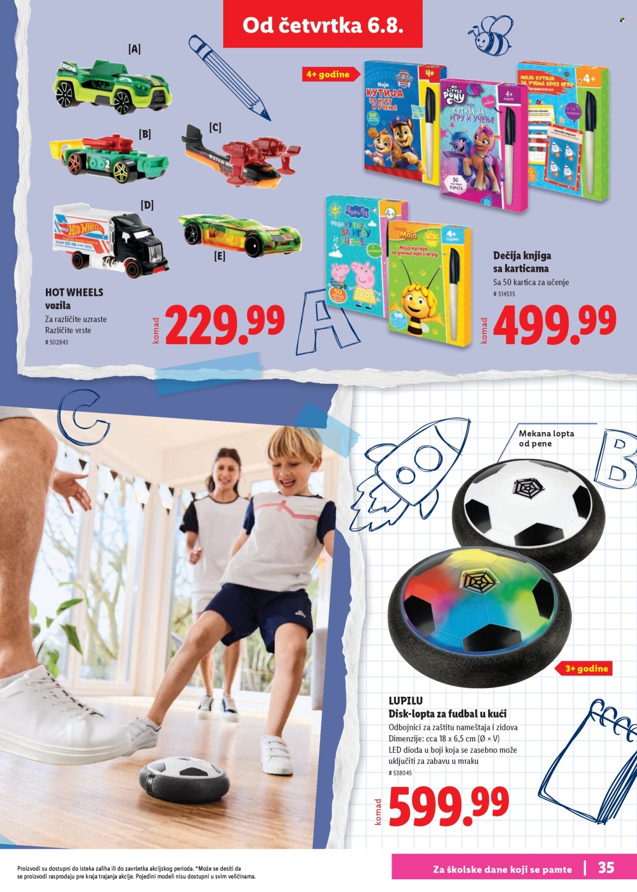 Lidl katalog. Stranica 35