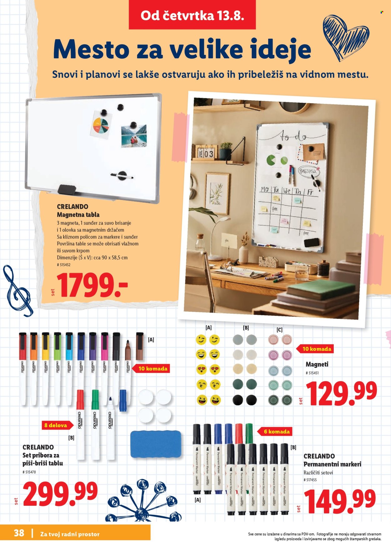 Lidl katalog. Stranica 38