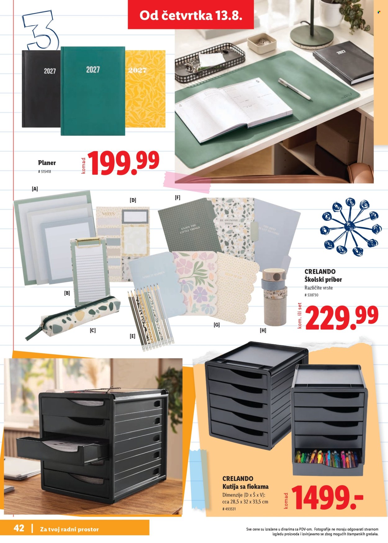 Lidl katalog. Stranica 42