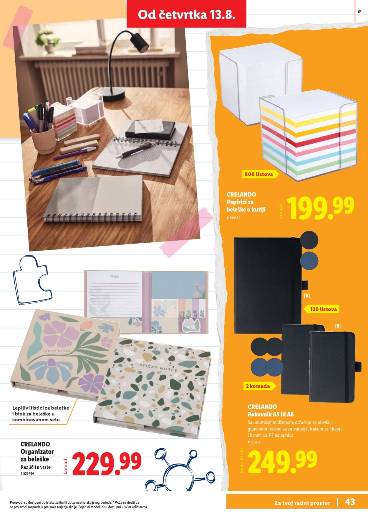 Lidl katalog. Stranica 43