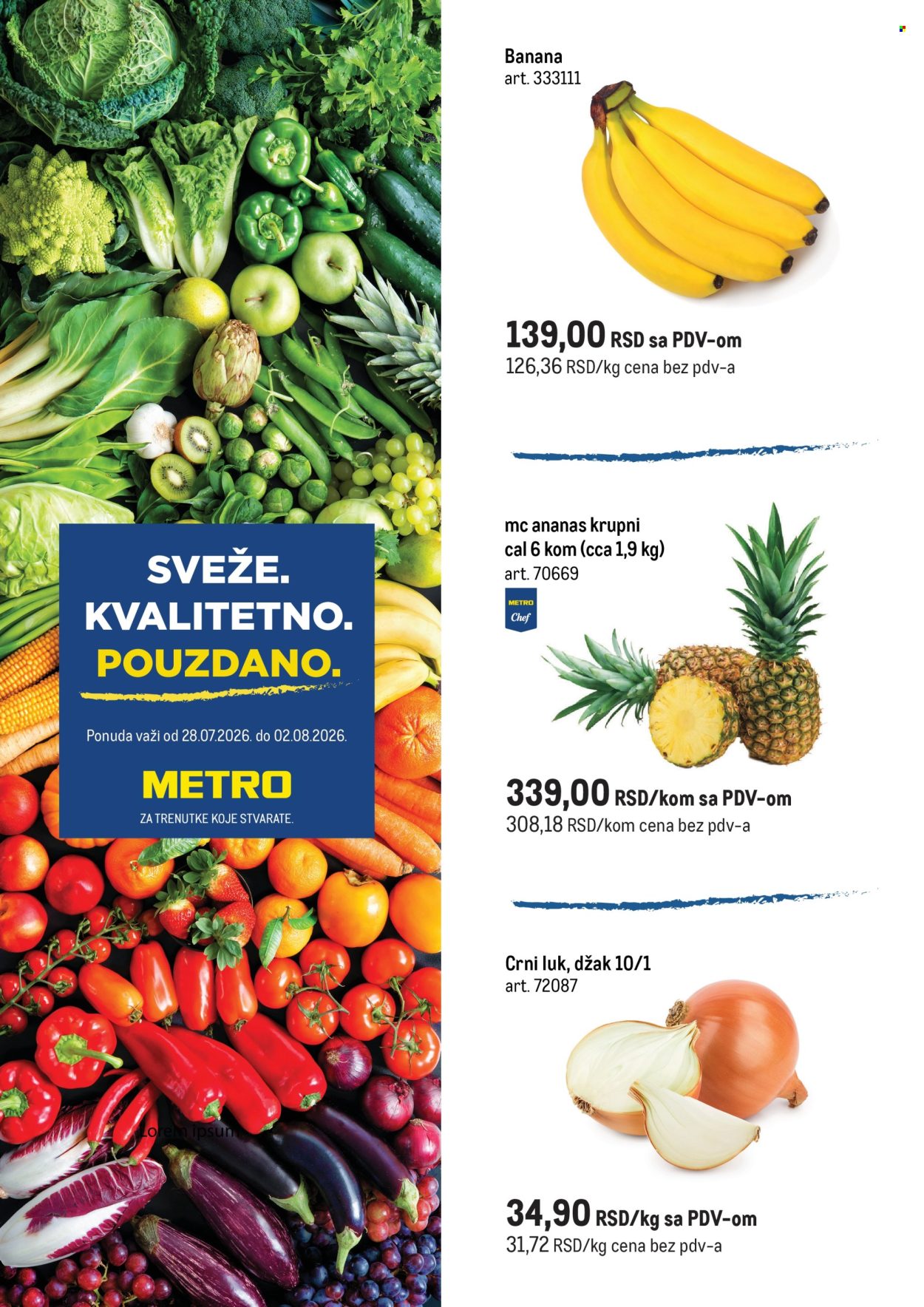 Metro katalog - 28.07.2026 - 02.08.2026. Stranica 1