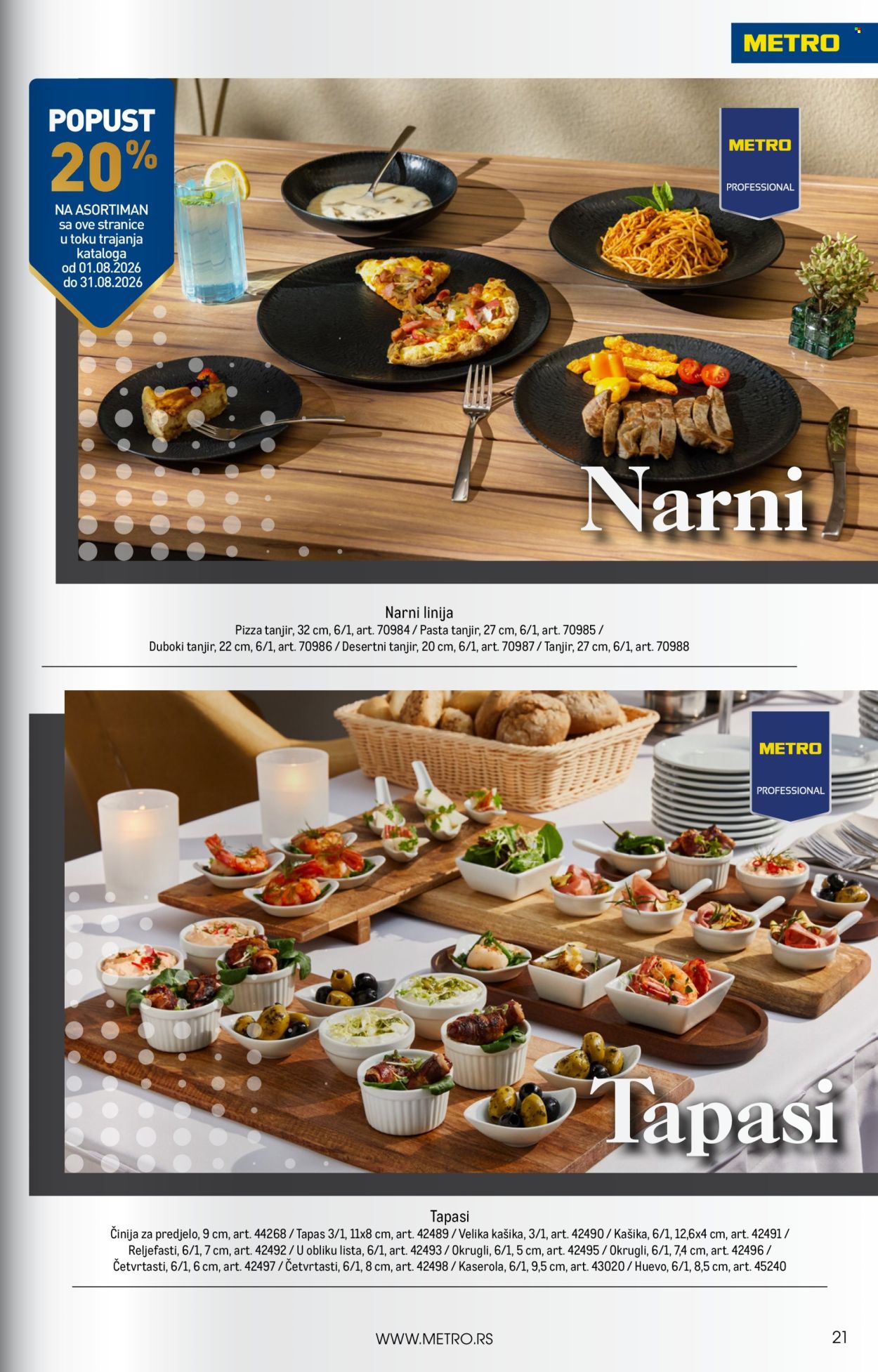 Metro katalog - 01.08.2026 - 31.08.2026. Stranica 21