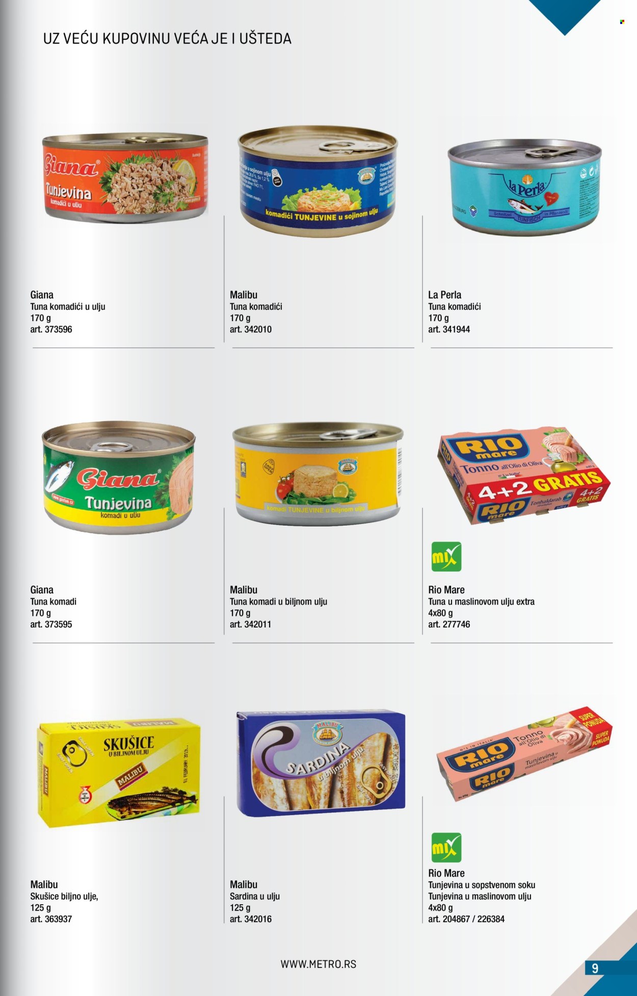 Metro katalog - 01.08.2026 - 31.08.2026. Stranica 9