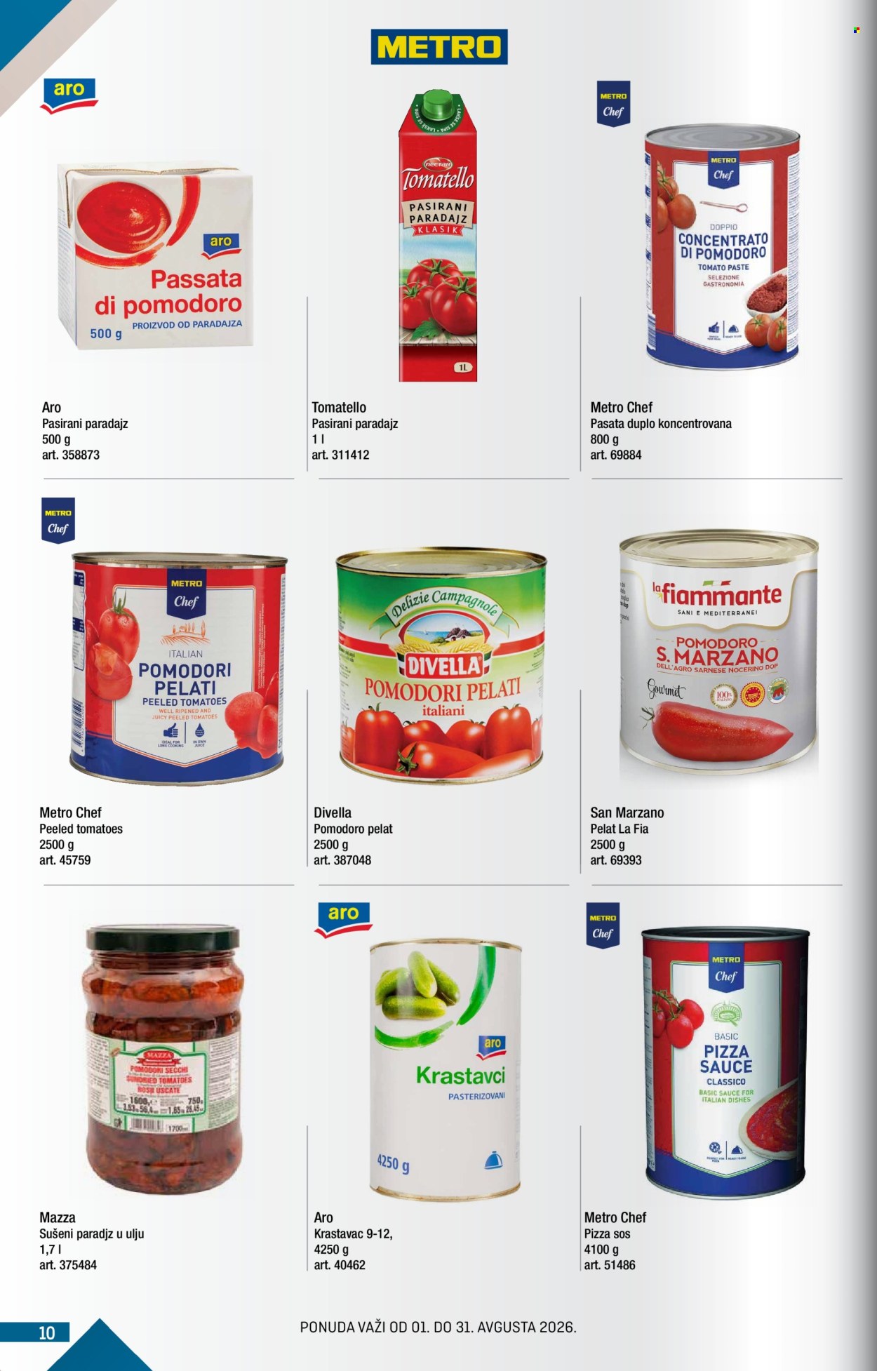 Metro katalog - 01.08.2026 - 31.08.2026. Stranica 10