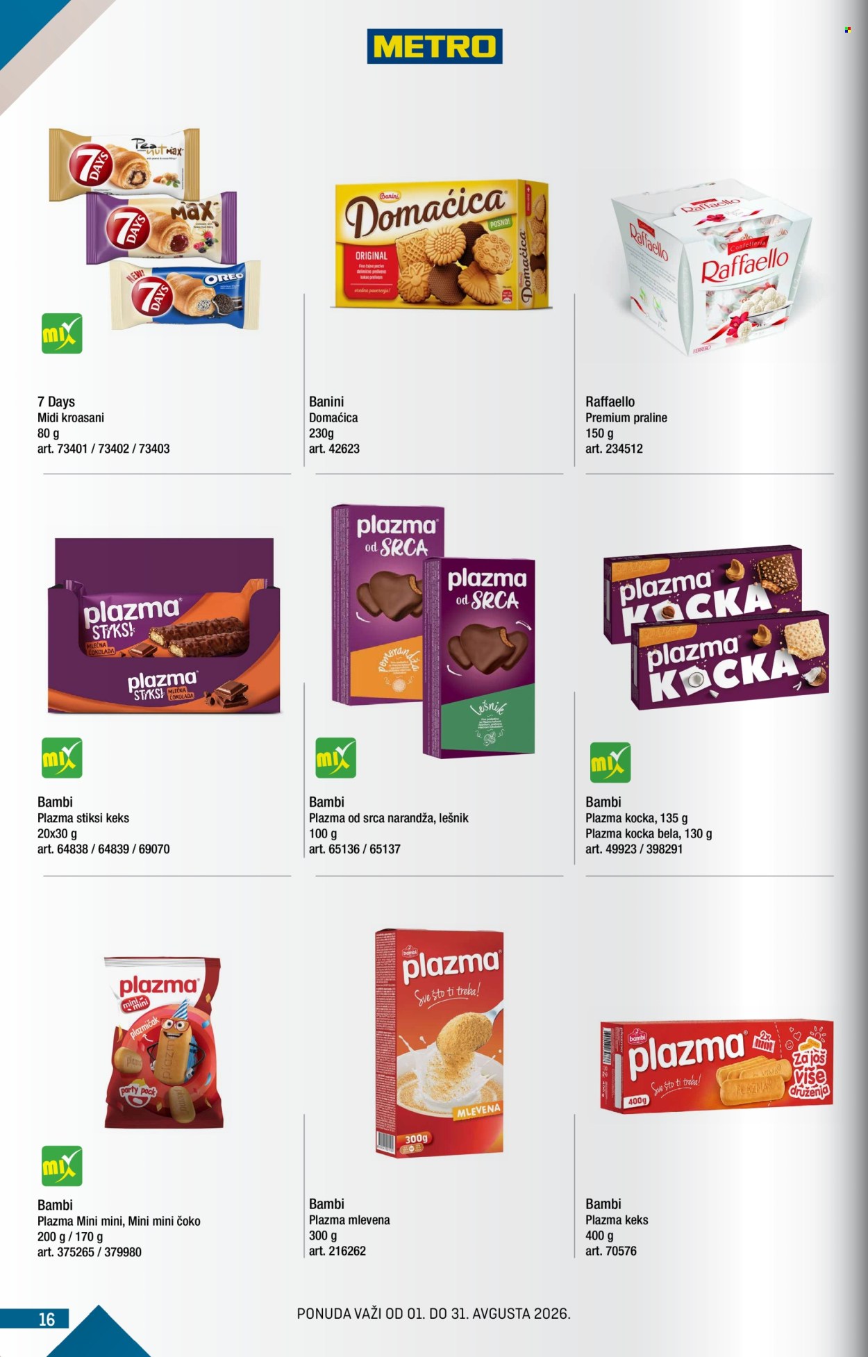 Metro katalog - 01.08.2026 - 31.08.2026. Stranica 16