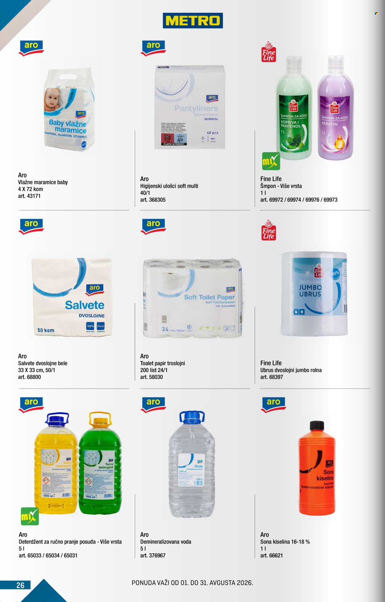 Metro katalog - 01.08.2026 - 31.08.2026. Stranica 26