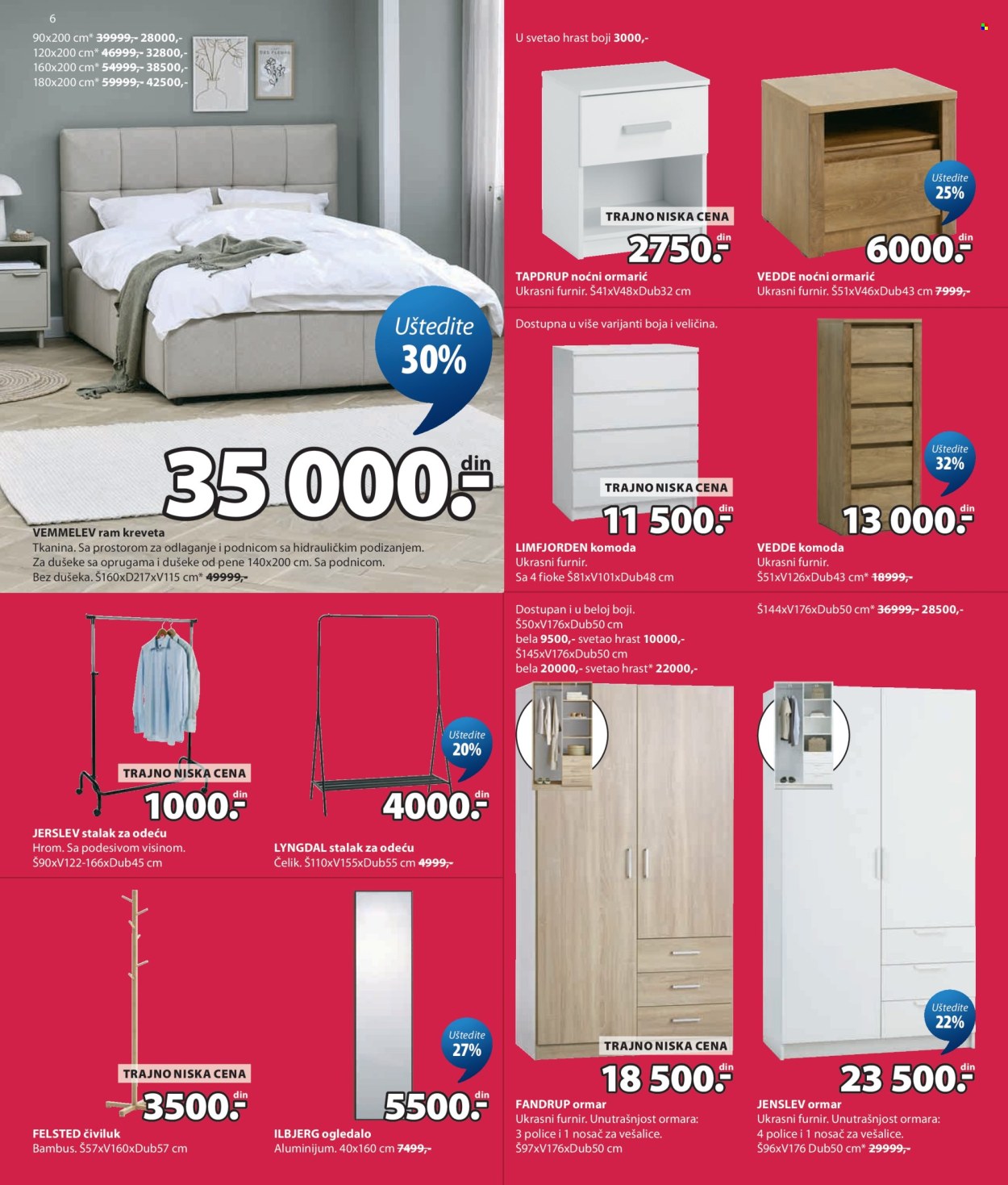 JYSK katalog - 29.07.2026 - 01.09.2026. Stranica 6