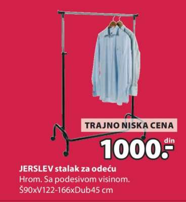 JERSLEV STALAK ZA ODEĆU