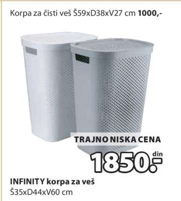 Korpa za čisti veš