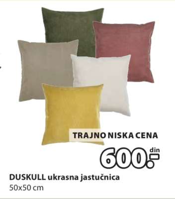 DUSKULL UKRASNA JASTUČNICA
