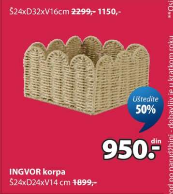 INGVOR korpa