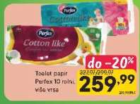 Toalet papir Perfex 10 rolni, više vrsta