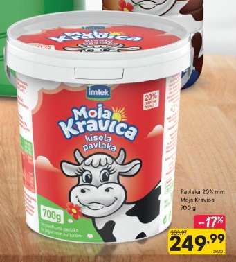 Pavlaka 20%mm Moja Kravica