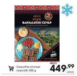 Ćevap Pink smrznuti banjalučki