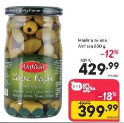 Masline zelene Amfissa 680 g