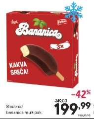 Sladoled bananica multipak