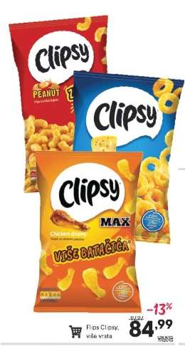 Flips Clipsy, více vrsta
