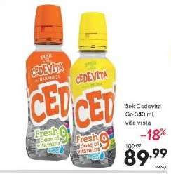 Sok Cedevita Go 340 ml